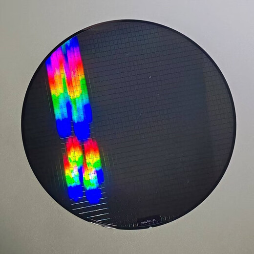 Crystal CPU wafer wafer photolithography integrated circuit chip semiconductor silicon wafer teaching science test eight inches 06 free acrylic bracket