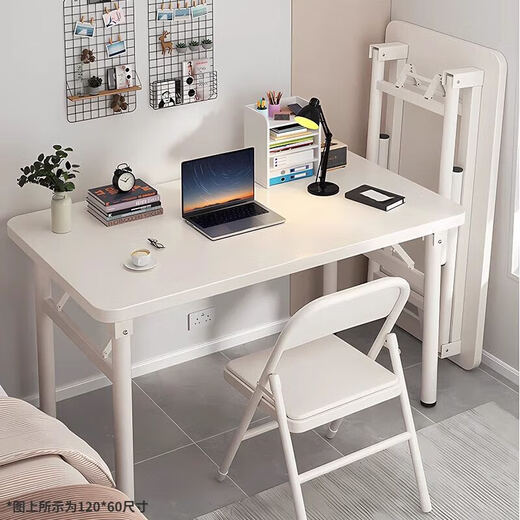 Quanpinwu foldable desk computer desk desktop student long table bedroom simple desk writing study table office desk