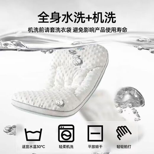 Baby Space Partition Pillow Baby Pillow 6 Months and Over Baby Pillow 1-3 Years Old Children's Pillow Universal Kindergarten Pillow Blue Suitable for 6 Months-3 Years Old, Pillow Height 1.5/3.5cm Solid Color