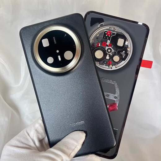Suitable for Huawei Mate70 original disassembly back cover Mate70Pro+ original back shell battery cover outer back shell rear screen Mate70 back cover (obsidian black)