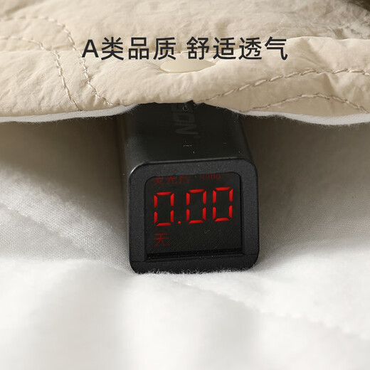 Shubei Yi baby clothes newborn one-piece baby autumn and winter thickened warm one-year-old baby clothes full moon crawling clothes khaki 66