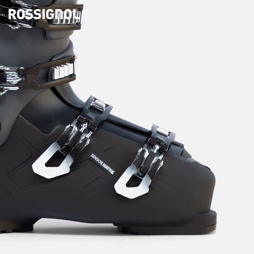 ROSSIGNOL25/26 New Golden Rooster Professional Men's Ski Shoes SPEED 80 HV+ Double Snowshoes Professional Ski Equipment Black 41 (265mm)