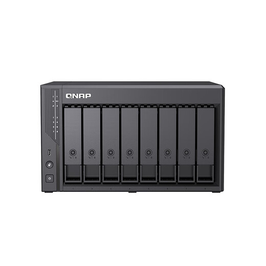 威联通（QNAP）Qu805企业级家庭存储 N355 16G内存32T容量网络存储NAS私有云 AI相册手机备份 文件数据备份服务器