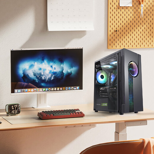 Shuoyang Core 12th generation i5 12400 liter 13400/14400 assembly computer host 32G memory enterprise procurement office home full set DIY assembly machine package three i5 12490F/16G standard