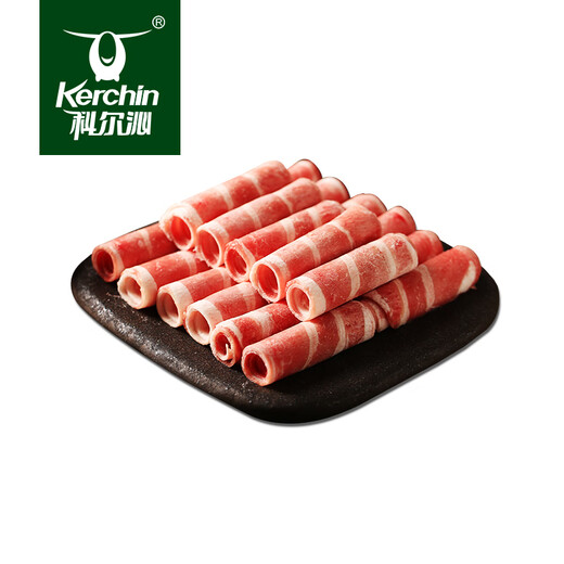 Horqin Domestic Seasoned Fatty Beef Roll 1Jin Jin is equal to 0.5kg Shabu Shabu Ingredients Halal Fresh Beef