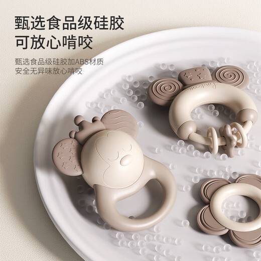 Disney rattle soothing gift box newborn meeting gift baby toy gift box full moon gift Leyou gift box style