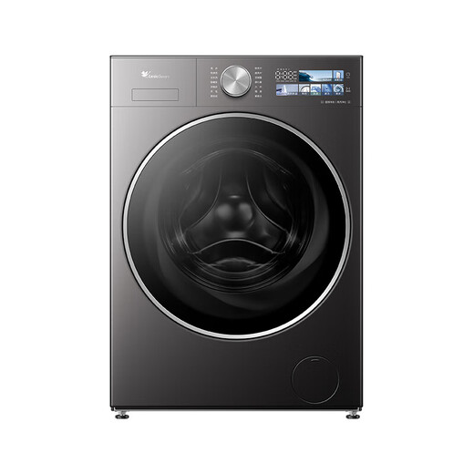 LittleSwan drum washing machine, fully automatic for home use, 12kg large capacity, Xiaowumei 3.0 luxury version, flat screen and fully embedded, 1.21 ultra-high cleaning ratio, first-class energy efficiency TG12VE40PRO