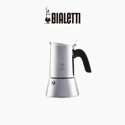 Bialetti Venus Stainless Steel Moka Pot Italian American Coffee Machine Hand-pour Coffee Pot Multiple Heat Sources Available 2 Cups