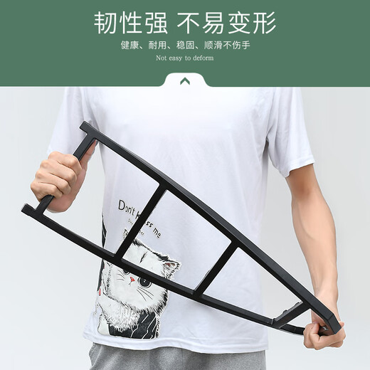 Carlo Elf shoe rack entry home door dormitory indoor multi-layer storage rental house simple shoe rack black 4 layers 56cm