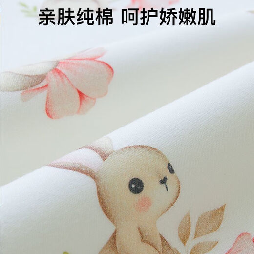 Duo Elf changing table cotton pad baby care table soft pad removable and washable newborn small mattress baby touch table lying pad winter double-sided changing table mat Dinosaur Paradise 55*100cm (recommended for crib)