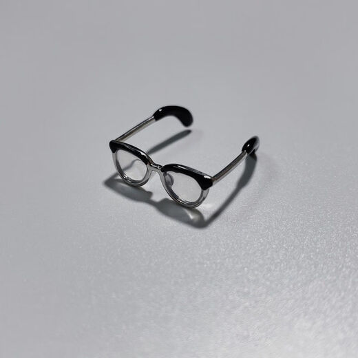 He Niang Open Ring Adjustable Ring Fashion New Style Student Men and Women Small Eye Ring Adjustable Size