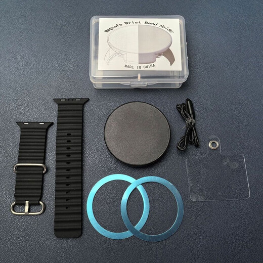 Mo Peng Wrist Mobile Phone Holder Didi Driving Magnetic Holder Sports Detachable Live Broadcast Arm for Takeaway Internet Celebrities 20 N52 High-Energy Magnetic Blocks Suction Up to 4780 Gauss Max Edition Strap 38cm + 4 Magnets