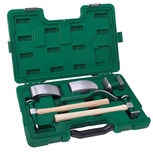 Shida 6-piece set of automotive sheet metal tools, sheet metal hammer, sheet metal lining, automotive repair tool set 09152 6-piece set of automotive sheet metal tools 09152