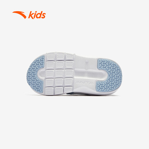 ANTA toddler shoes second stage baby boy autumn kindergarten shoes soft sole Baotou indoor shoes sports shoes A12540024
