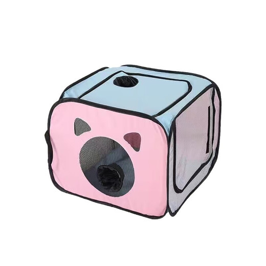 靠森（Kaooseen）猫咪烘干箱吹干水宠物洗澡家用烘干袋吹风机狗狗小型折叠吹毛专用 烘干箱+脚垫大码15斤52*52*40