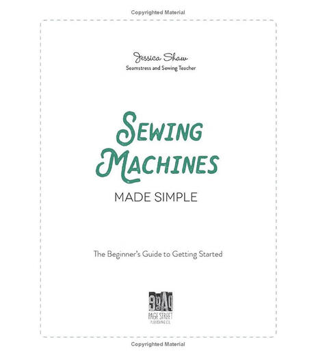 Предварительная продажа швейных машин Made Simple Руководство для начинающих Швейные машины Made Simple Оригинальный английский ручной работы