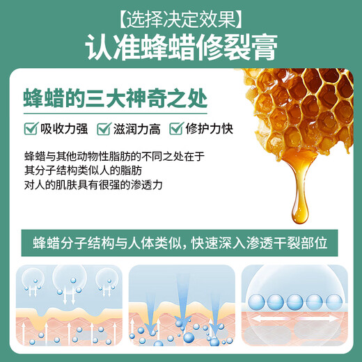 Chunchuntang Heel Cracked, Cracked and Hard Skin Soles, Hands and Feet Peeling Anti-Cracking Cream Anti-Fungal Skin Moisturizing Hand Cream