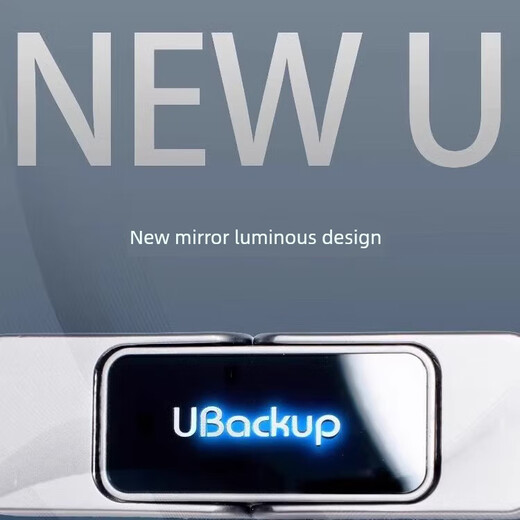 Western Thunder 4-in-1-Mini-High-Speed-Mobile-Kleinfestplatte Android- und Apple-Handy-Fotoalbum Automatisches Backup-Artefakt leuchtende U-Disk 1 TB USB3.0