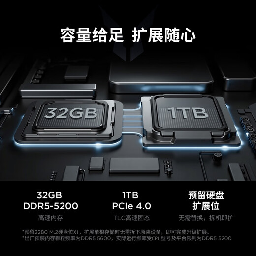 Lenovo Cool Fighter 7000 2025 new 16-inch p-graphic design e-sports gaming laptop for college students to learn programming Ryzen R9-8945HX 32G 1T 5070 standard moonlight gray 2.5K 180Hz e-sports screen