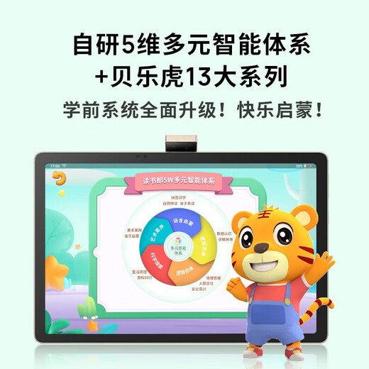 Dudulang Learning Machine E5 25 new large screen AI 1 to 1 full subject correction, primary school and high school textbooks synchronized with young and primary school 12.2-inch AI accurate learning eye protection student learning tablet E5 14G+128G large screen training AI teacher 1 to 1