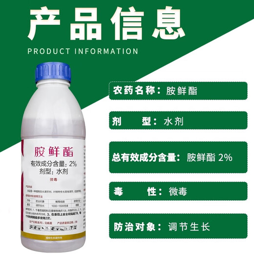 Jianpai Jianwufeng 2% amine fresh ester fat-water agent tomato tomato growth regulator plant growth regulator 500g*1 bottle
