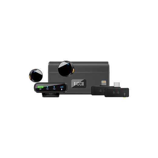 IMVP camera wireless lavalier microphone suitable for Sony ZV-E10 ZV-E10L A7M4 A7C2 camera mirrorless live video outdoor interview noise reduction radio microphone A one-to-one standard set