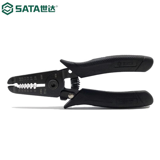 SATA 75141 Anti-static handle wire stripper 5 (0.8-2.6MM)