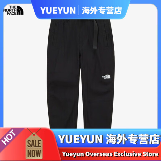The North FaceNorth Face embroidered work pants for men and women loose couple casual trousers outdoor sports fashion sweatpants Military green L (embroidered style) All size