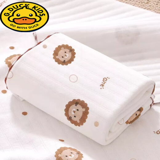 G.DUCKKIDS Baby First Delivery Room Bag Newborn Baby Swaddle Wrap Spring Autumn and Winter Thickened Supplies Thickened Delivery Room Bag/Care Bear 85*85cm