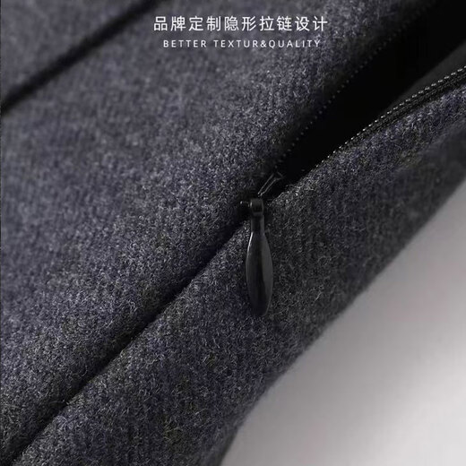 XINBUCKS High Quality Autumn and Winter Pocket Woolen Pleated Skirt Women's Short Skirt Versatile Student Thickened High Waist Slim Skirt Black (Autumn and Winter Woolen) M (Waist 70cm recommended 95-105Jin Jin equals 0.5kg)