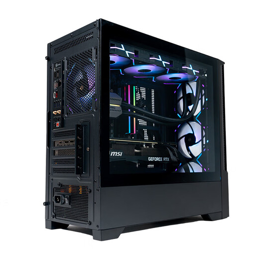 MSI Ultra7 265KF/5060Ti/5070Ti/5080 desktop assembly computer design rendering game e-sports Delta mobile computer host DIY complete machine configuration four 265KF box + RTX5070