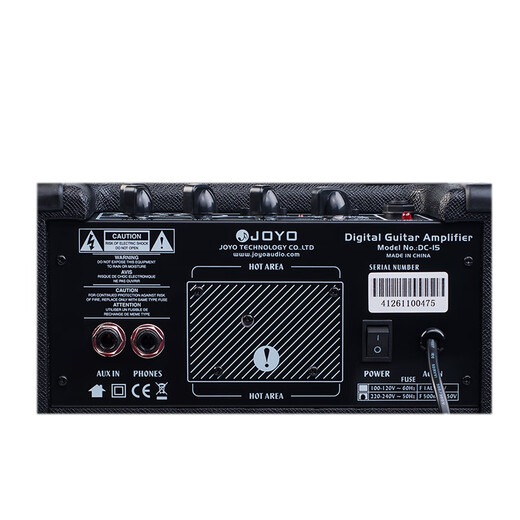 JOYO JOYO Electric Acoustic Guitar Speaker Electric Box Portable With Drum Machine Effects Practice Performance Folk Singing Audio DC-15 15W Electric Guitar Fully Digital Speaker Red