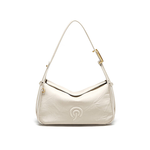 Cnoles Qiyun bag women's cowhide 2025 new crossbody bag light luxury brand large capacity hobo armpit bag