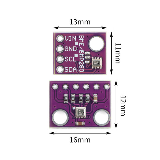 BME/BMP280-3.3V5V digital humidity, atmospheric pressure and temperature sensor three-in-one module BMP280-5V sensor module No Specifications