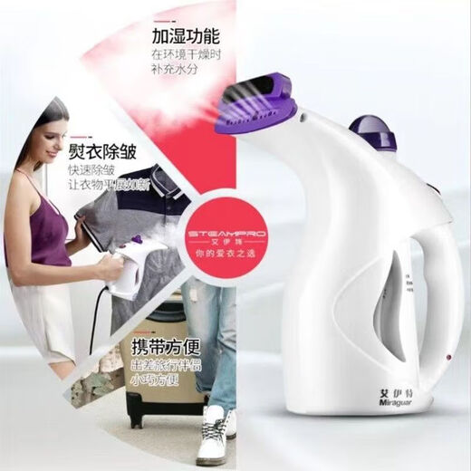 Aite Garment Ironing Machine Household Small Mini Electric Iron Ironing Steam Ironing Machine Portable Hanging Iron Purple Economical Model