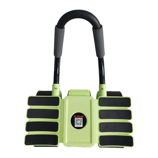 Abdominal fitness wheel, automatic rebound abdominal wheel, abdominal muscle training, abdominal muscle exercise, abdominal curling tool, home fitness equipment, upgraded automatic rebound six wheels, eight elbow supports, intelligent interconnected black + posture mat
