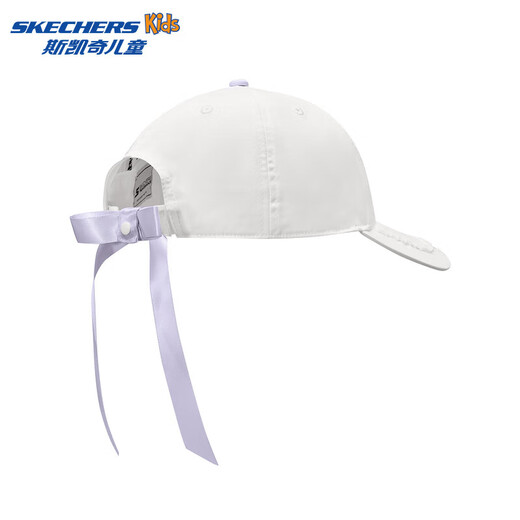 Skechers Skechers Autumn New Hat Girls Sweet Fashion Baseball Cap Comfortable and Versatile Peaked Cap P325G043 Marshmallow White/0074 99