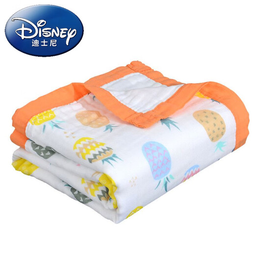 Disney (Disney) baby pure cotton six-layer gauze bath towel thick adult newborn child bath towel type a 6-layer 9-layer blanket wrap 2 layers 60*60cm randomly sent 3 pieces