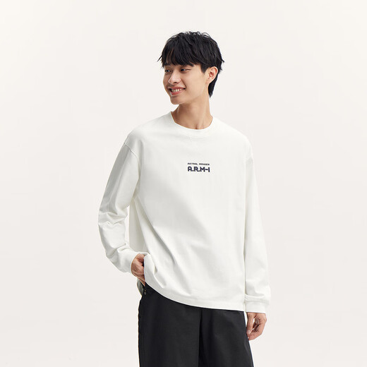 Semir long-sleeved T-shirt men's heavyweight loose bottoming top printed couple wear autumn inner and outer wear 101524101211