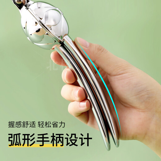 Beige walnut opening artifact household thickened stainless steel new special labor-saving walnut clamp pliers shell opening tool newly upgraded wrapped walnut sheller