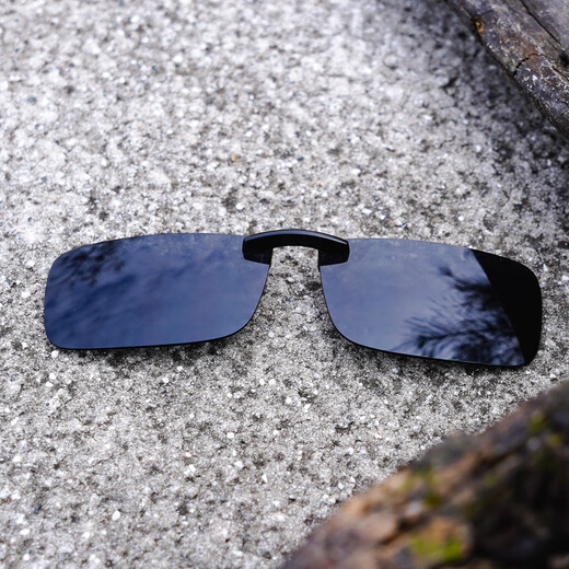 Mark story polarized sunglasses clip-on fishing and driving glasses clip-on sunglasses for men and women for driving, anti-UV, upper version - large size