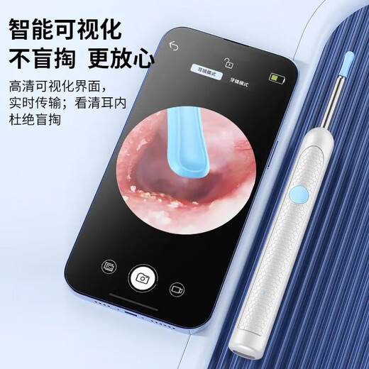 Shantou Lincun Wholesale Cross-Border New Visible Ear Picking Spoon Ultra-HD Ear Picking Smart Endoscope Tool Luminous Ear Picking Stick Supports One Piece - Consult Customer Service for Details