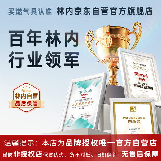 Rinnai Master Series Household 16-liter Gas Water Heater Triple-Core Constant Temperature Technology Natural Gas Water Heater National Subsidy 15% 16GD35 (JSQ31-GD35)