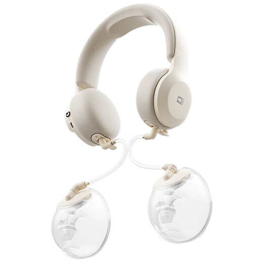 Little White Bear SnowBear Breast Pump Hands-free Electric Fully Automatic Hot Compress Portable Hanging Neck-type Bilateral Breast Pump Large Suction Power 3058