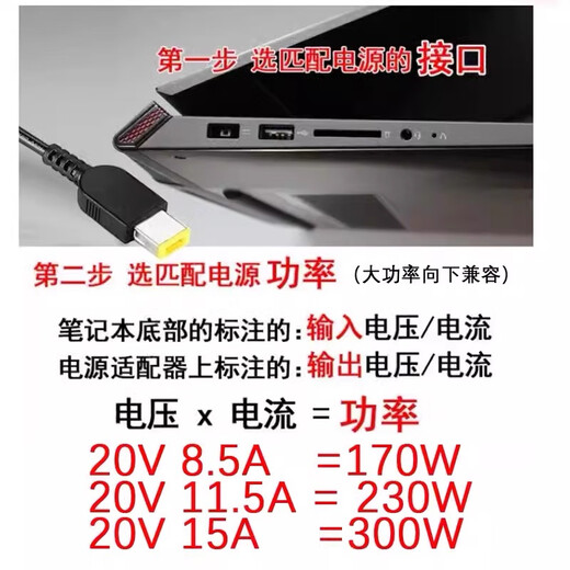 Hulk can be used for Lenovo 230w charger Lenovo Savior R7000P Y7000P computer adapter 20v11.5a 230w new model