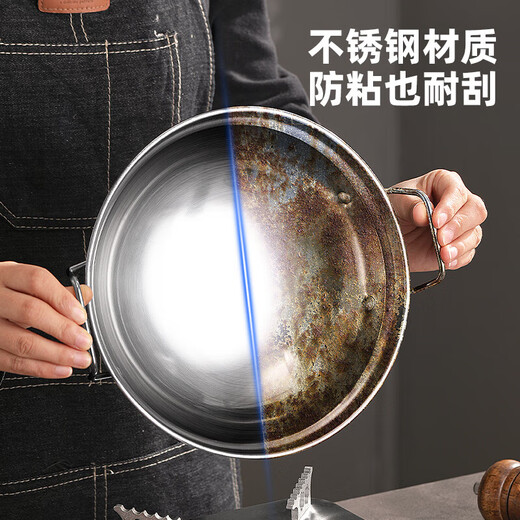 Alcohol stove small hot pot stove one person one person stainless steel dry pot household commercial pot base extra thick stainless steel dry pot with lid 26cm