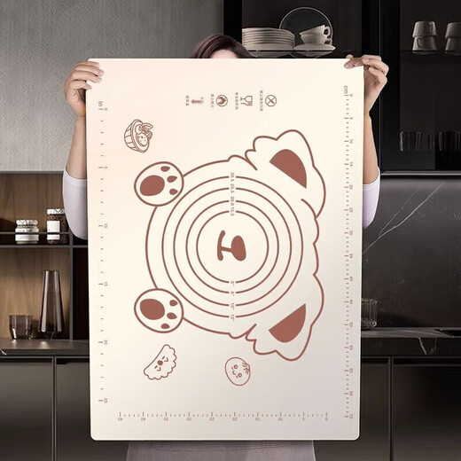 Rice harvesting silicone kneading mat food grade household large rolling mat and dough mat chopping board dumpling mat panel baking mat large with rolling pin 70*50+ dough knife standard thickness