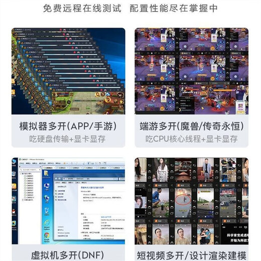 Intel Xeon E5 host 2696V3/2686V4 desktop computer game brick e-sports complete machine multi-open virtual machine 32GB 250GB solid state drive_12 core 2673V3+X99