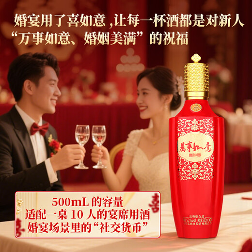 Produced by Wuliang Luzhou Wuliangye General Factory, Grain Liquor Luzhou Fragrance Yibin Famous Liquor New Year's Gift Box Full Box 52 Degree 500mL 2 Bottles All the Best, All the Best, Gifts and Banquets