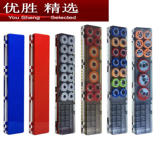 MPPMCK three-layer three-in-one fishing float box multi-functional fishing gear storage ordinary 45# blue three-use